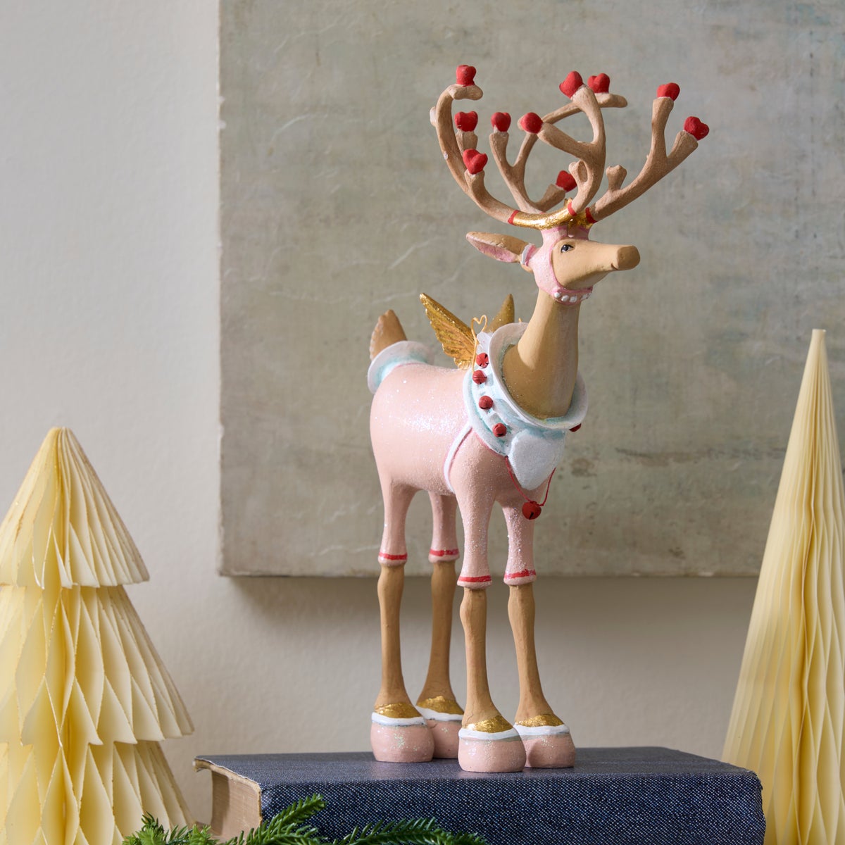 Patience Brewster Dash Away Cupid Reindeer Figure - Image 2