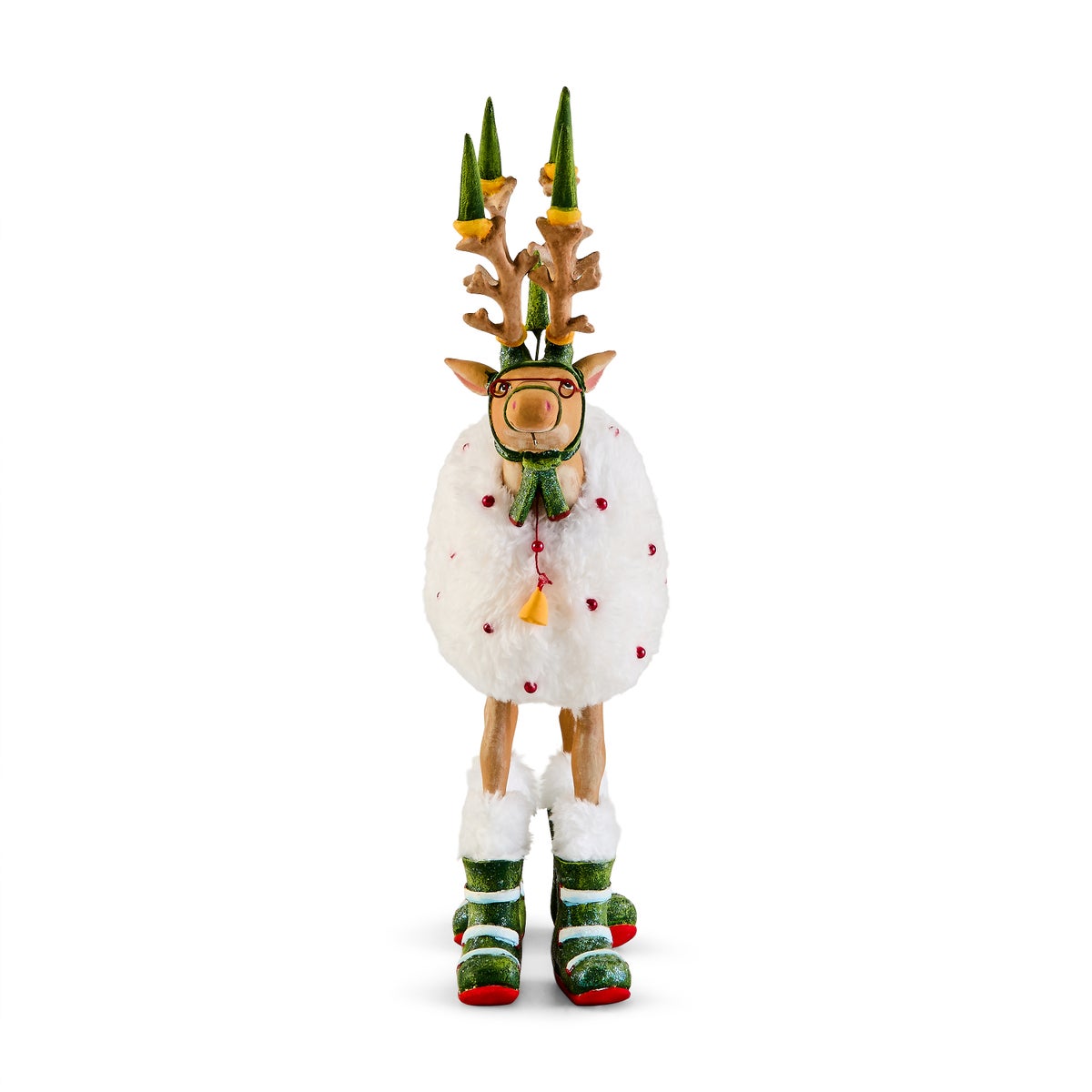 Patience Brewster Dash Away Blitzen Reindeer Figure - Image 6
