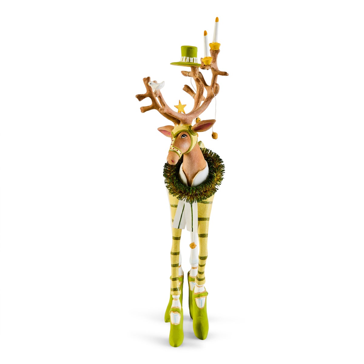 Patience Brewster Dash Away Prancer Reindeer Figure - Image 6