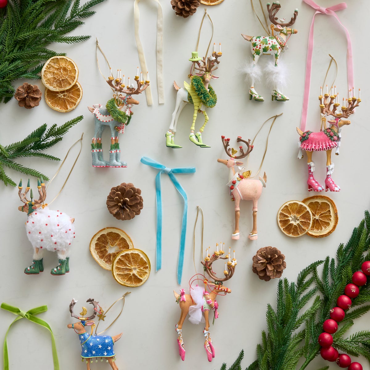 Patience Brewster Dash Away Cupid Reindeer Ornament - Image 3
