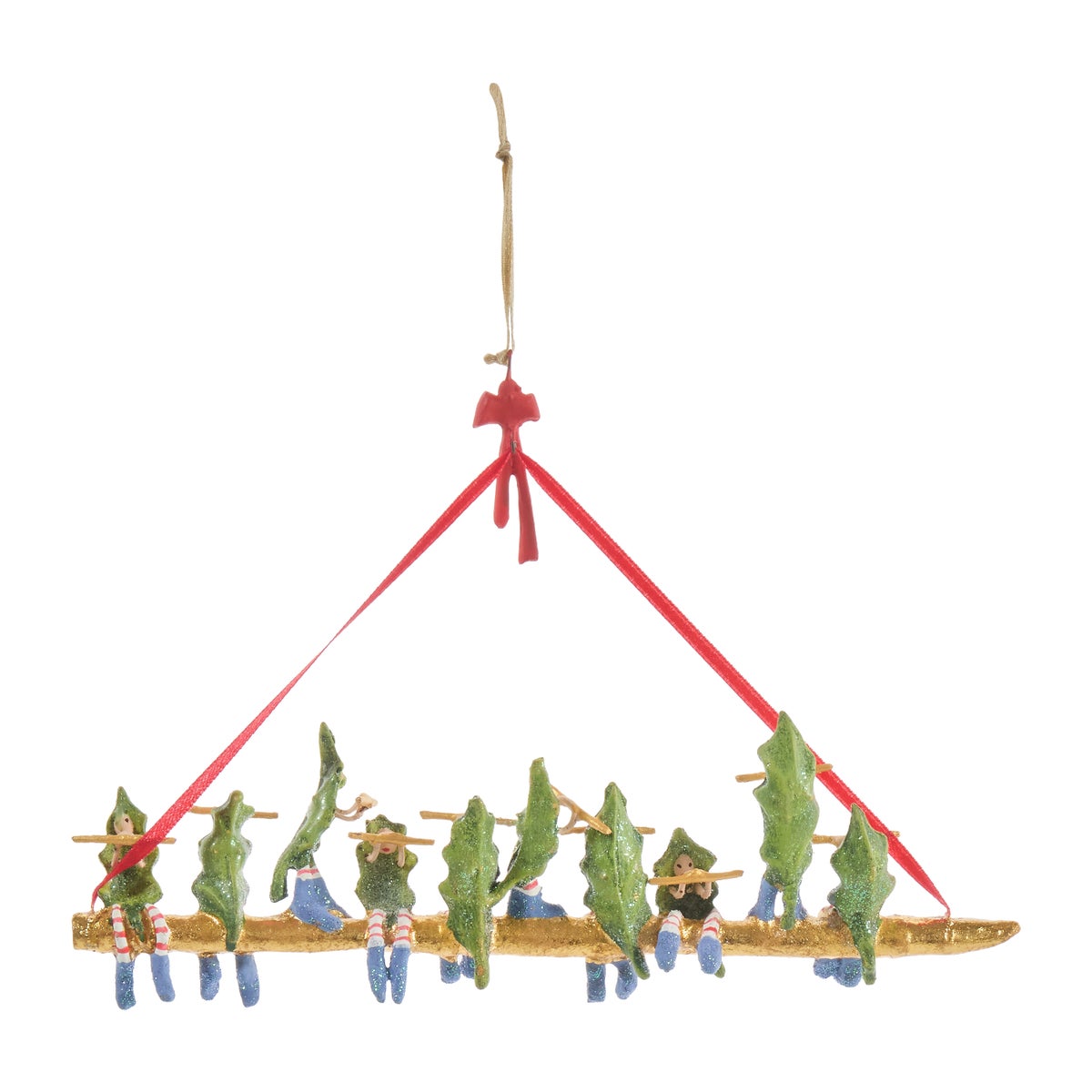 Patience Brewster 12 Days 10 Pipers Piping Ornament - Image 6