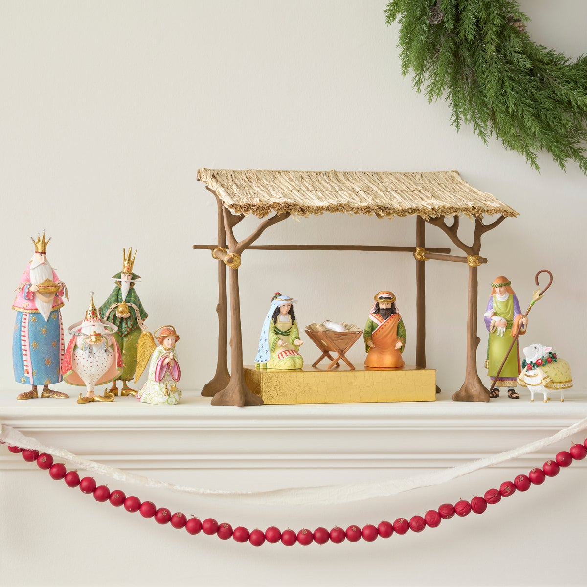 Patience Brewster Nativity Shepherd & Sheep Figures - Image 5