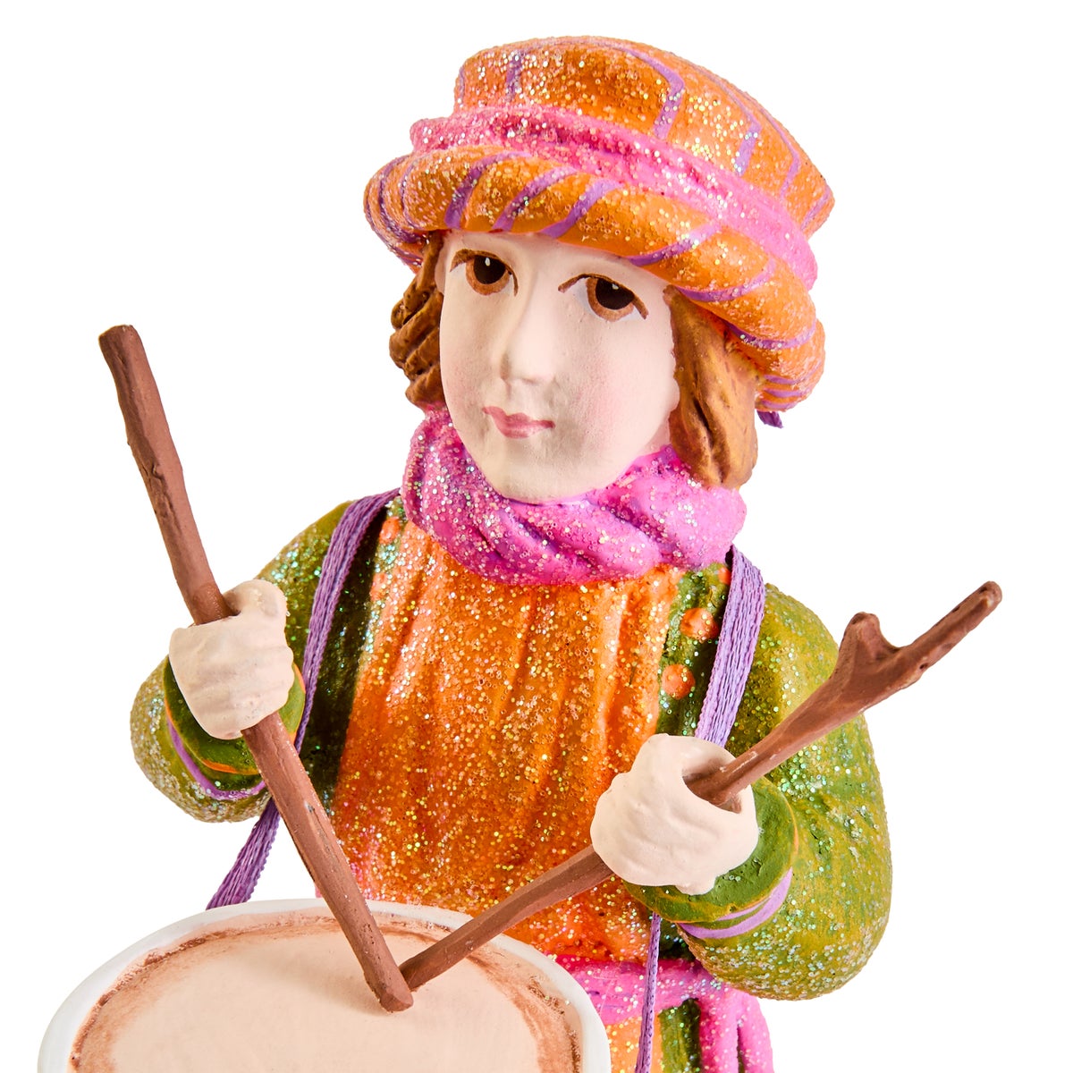 Patience Brewster Nativity Little Drummer Boy & Dog Figures - Image 7