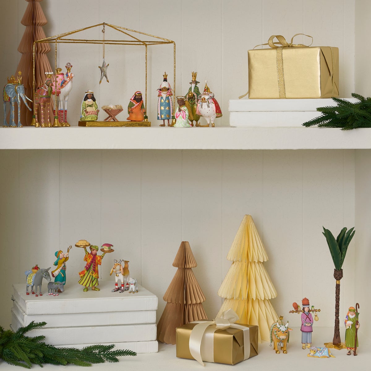 Patience Brewster Nativity Mother & Baby Donkey Mini Figures - Image 4