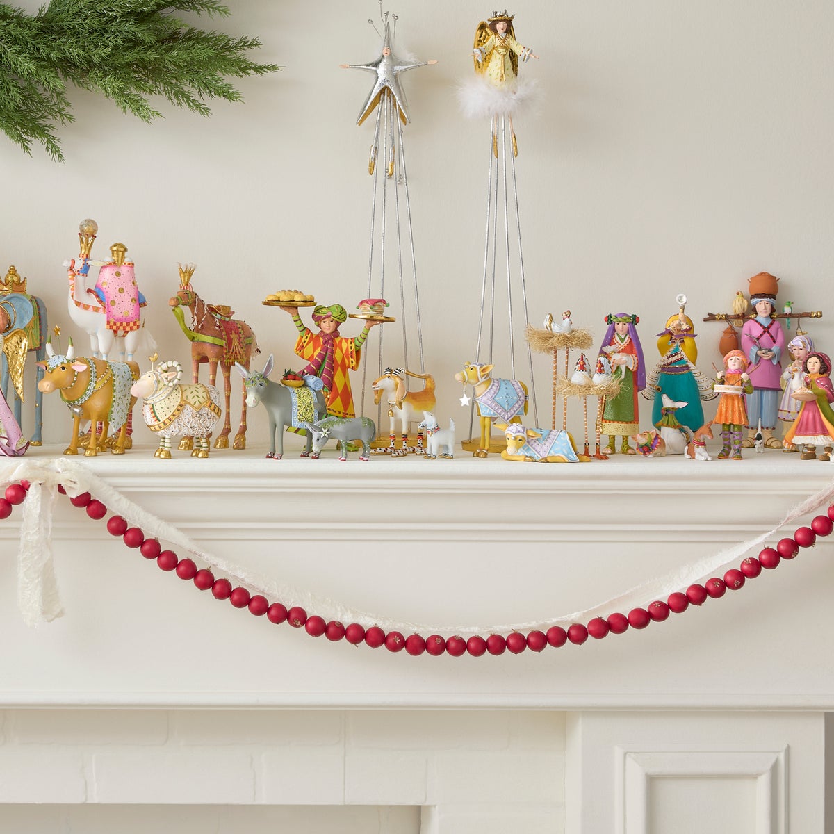 Patience Brewster Nativity Nathan & Noel Goat Figures - Image 3