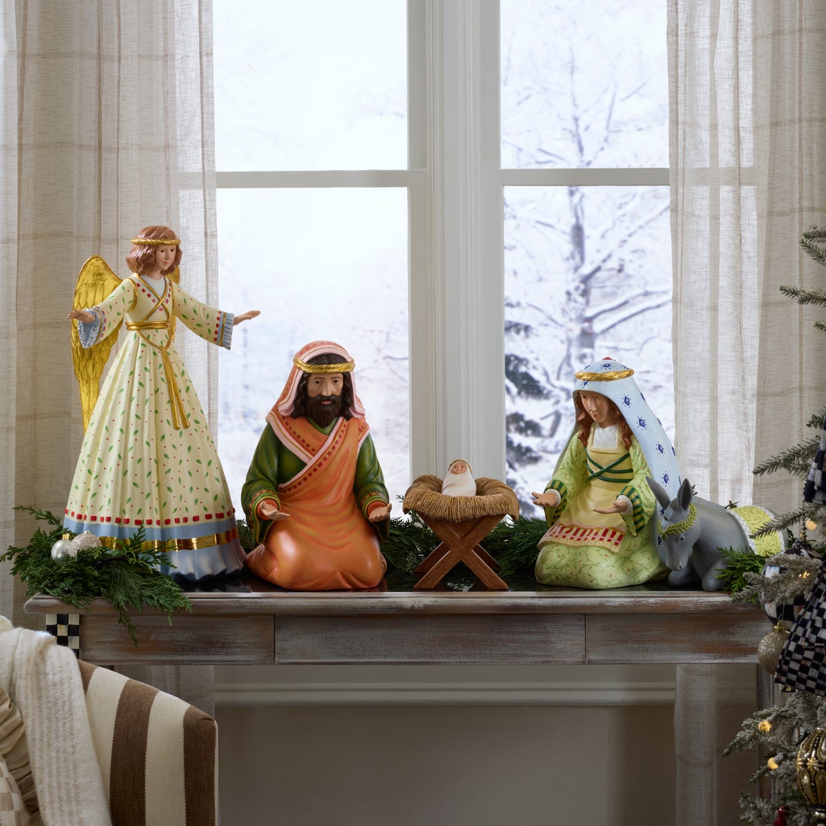 Patience Brewster Nativity Angel Display Figure - Image 4