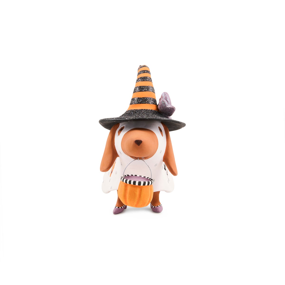 Patience Brewster Dottie the Dachshund Ghost Figure - Image 5