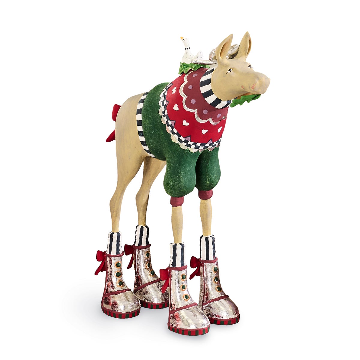 Patience Brewster Mooseltoe Maude Moose Figure