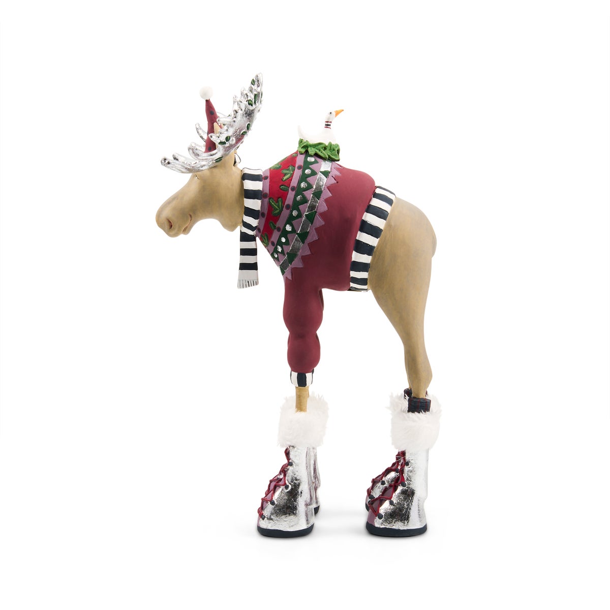 Patience Brewster Mooseltoe Milton Moose Figure - Image 3