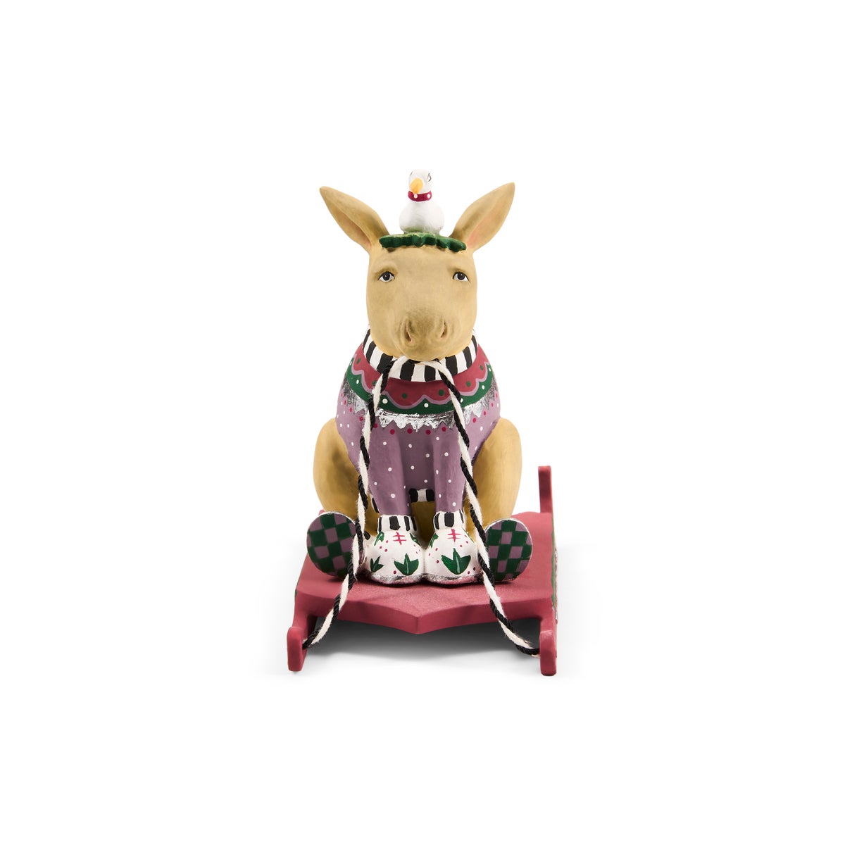 Patience Brewster Mooseltoe Baby Moose on Sled - Image 5