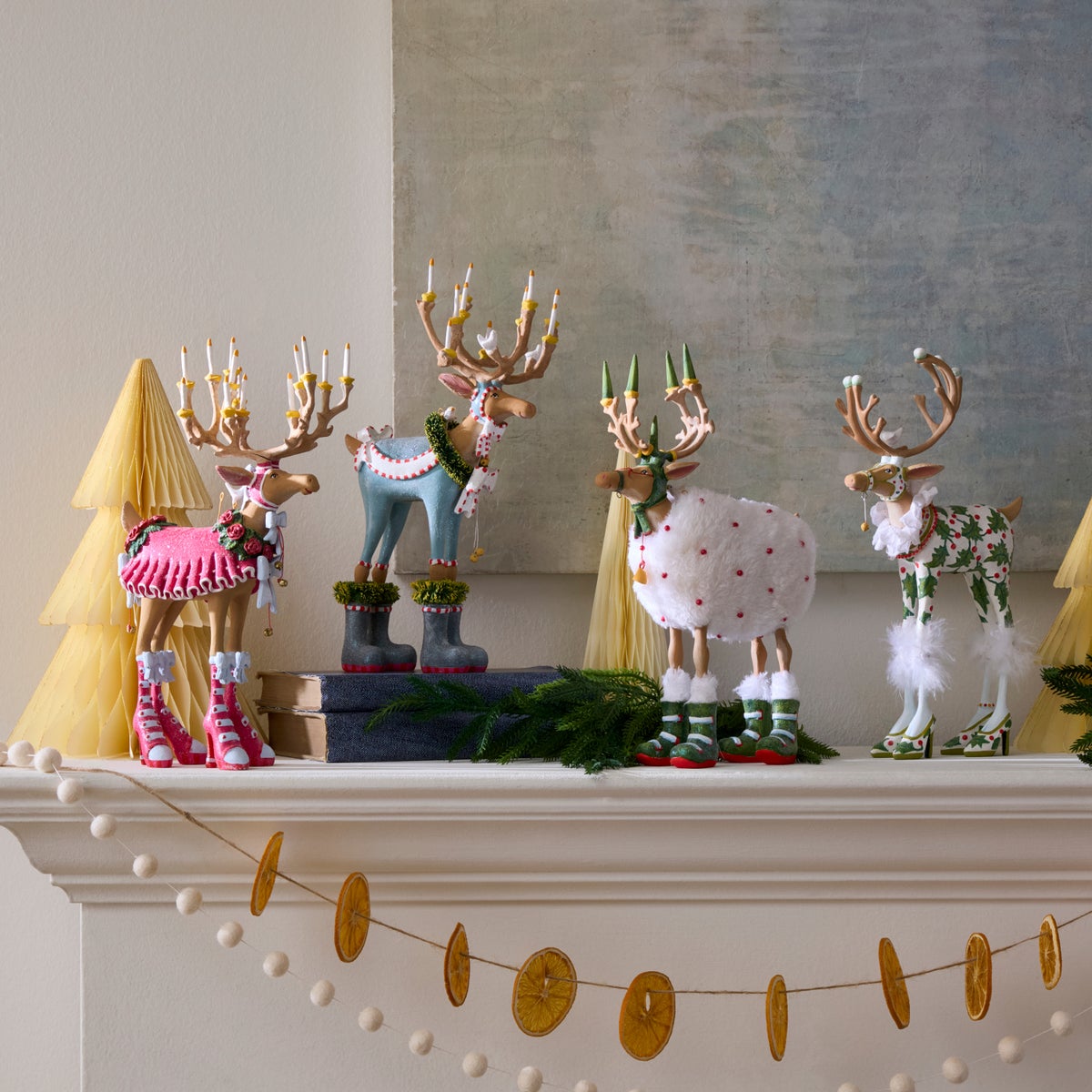 Patience Brewster Dash Away Reindeer Figure Set - Image 2