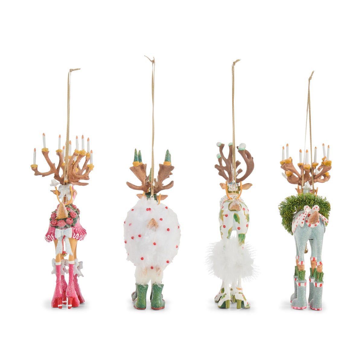 Patience Brewster Dash Away Reindeer Ornament Set - Image 5