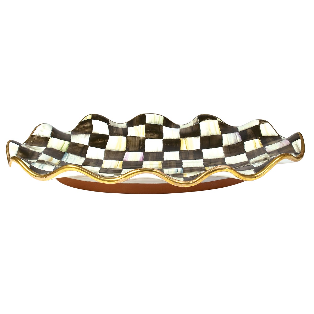 Courtly Check Ceramic Large Serving Platter - Image 5