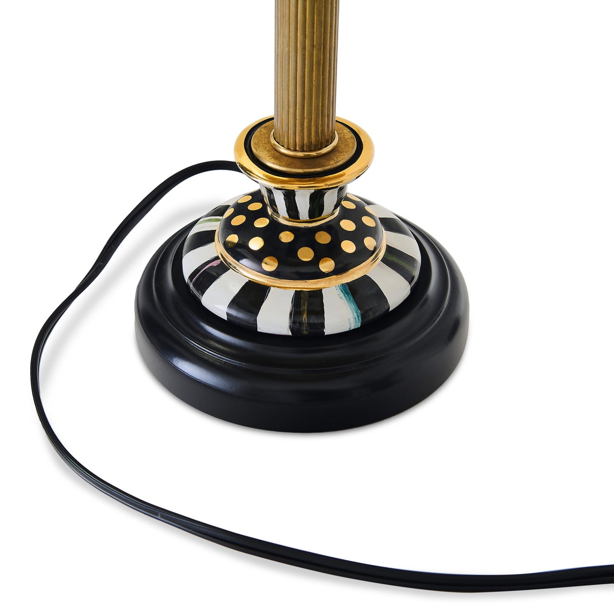 Black Tie Courtly Candlestick Table Lamp - Image 4