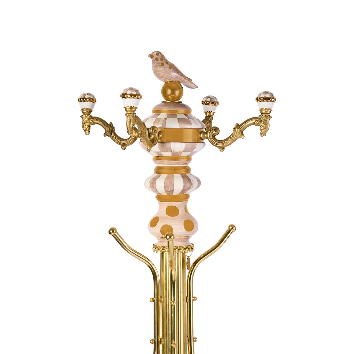 Mocha Check Coat Perch - Image 3