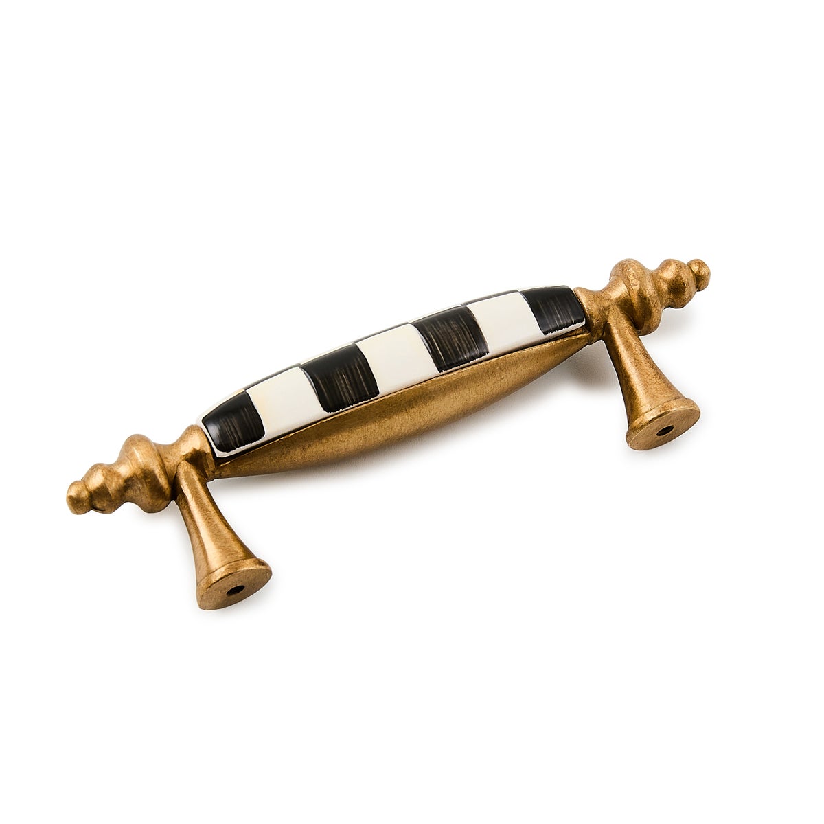Courtly Check Brass Drawer Pull - Image 2