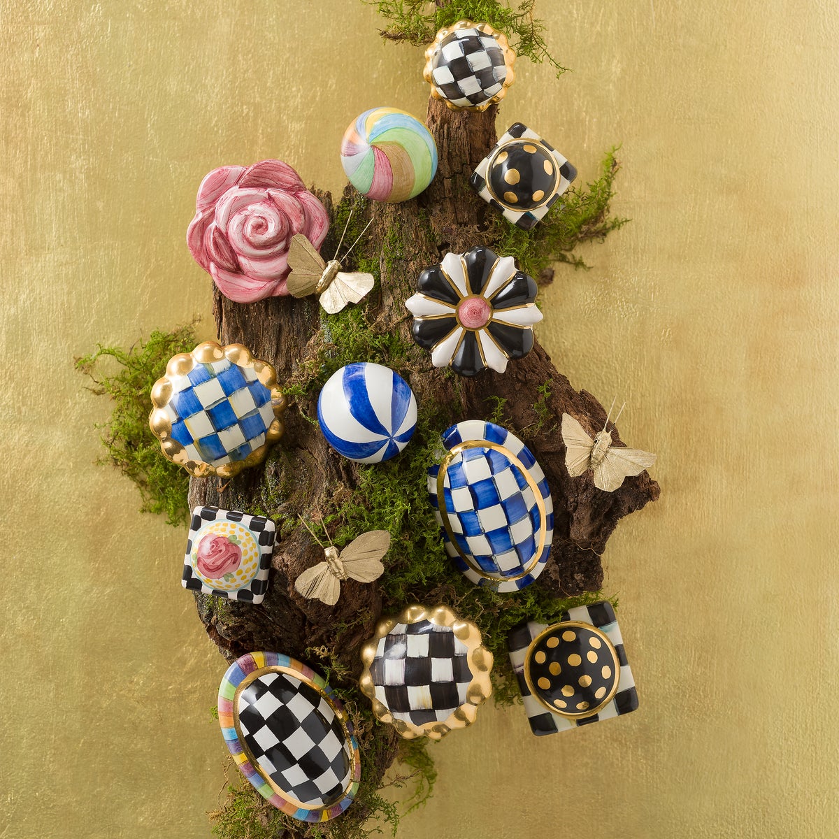 Courtly Check Round Knob - Image 7