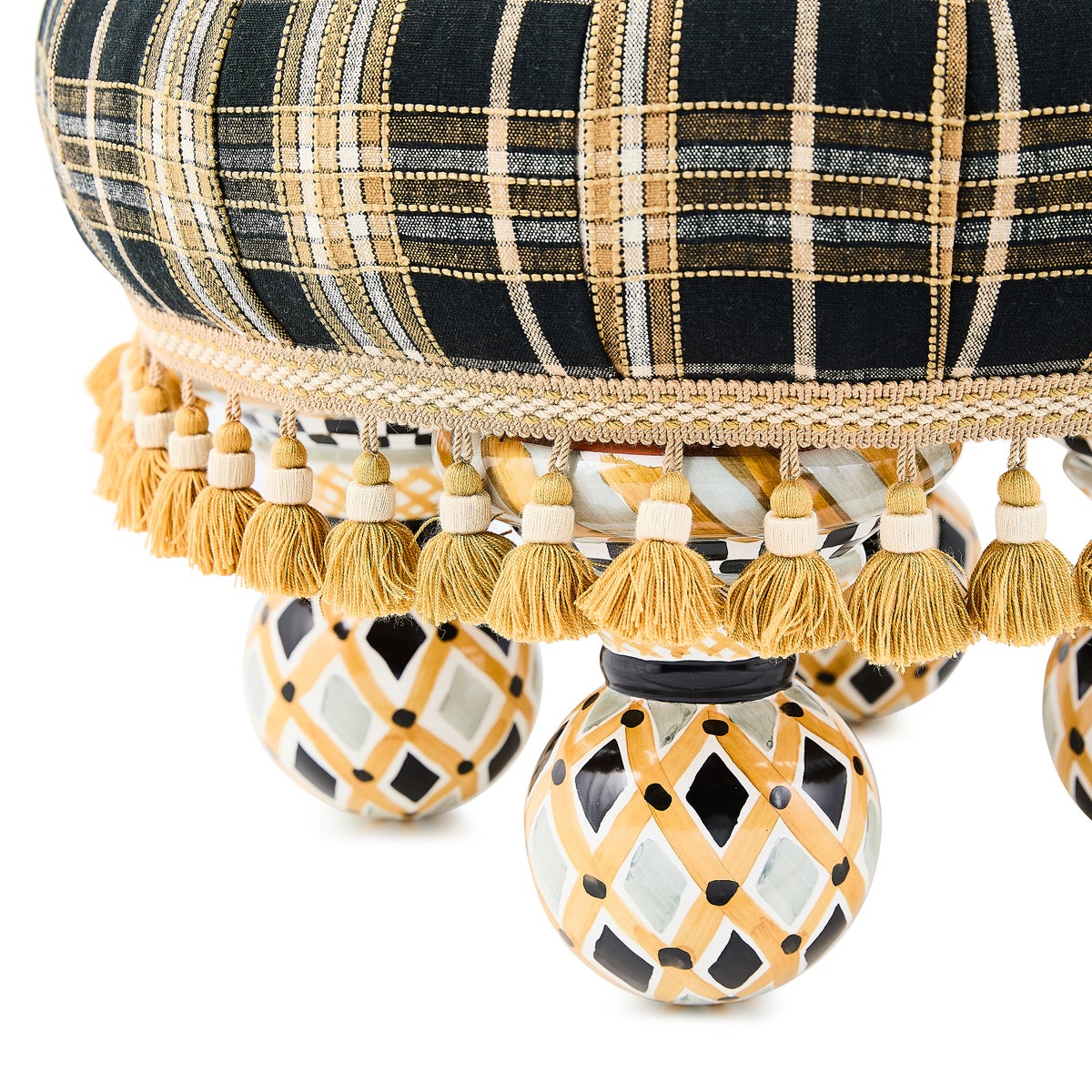 Mad for Plaid Tuffet - Image 4