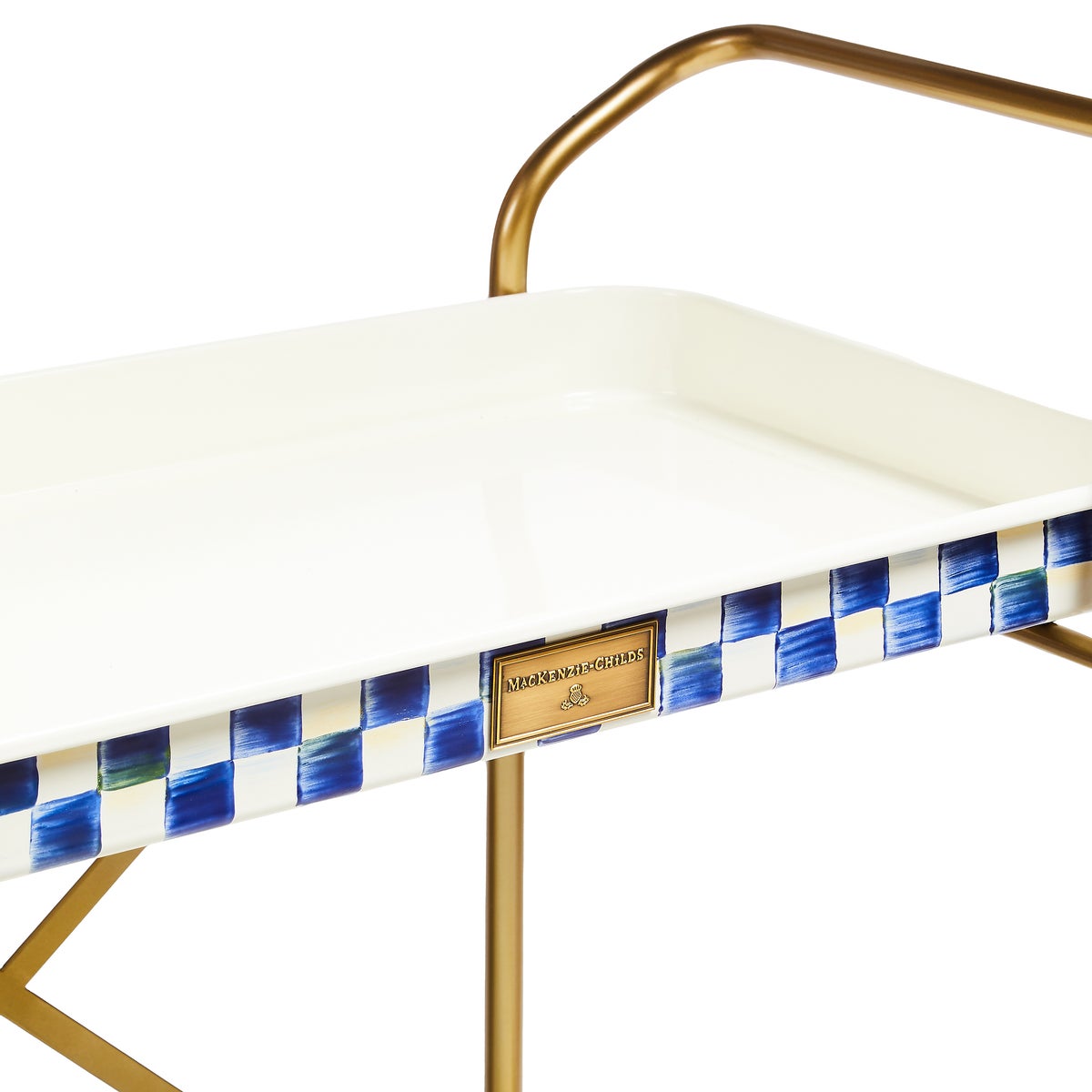 Royal Check 2-Tier Kitchen Cart - Image 3