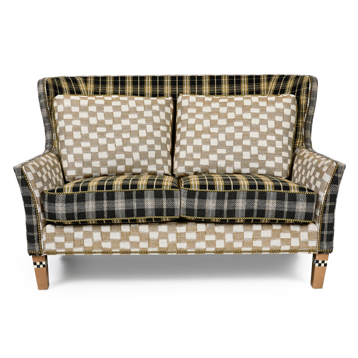 Mad for Plaid Loveseat