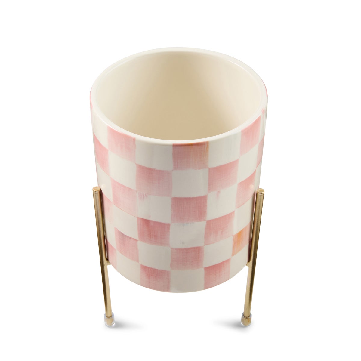 Rosy Check Tabletop Planter - Image 4