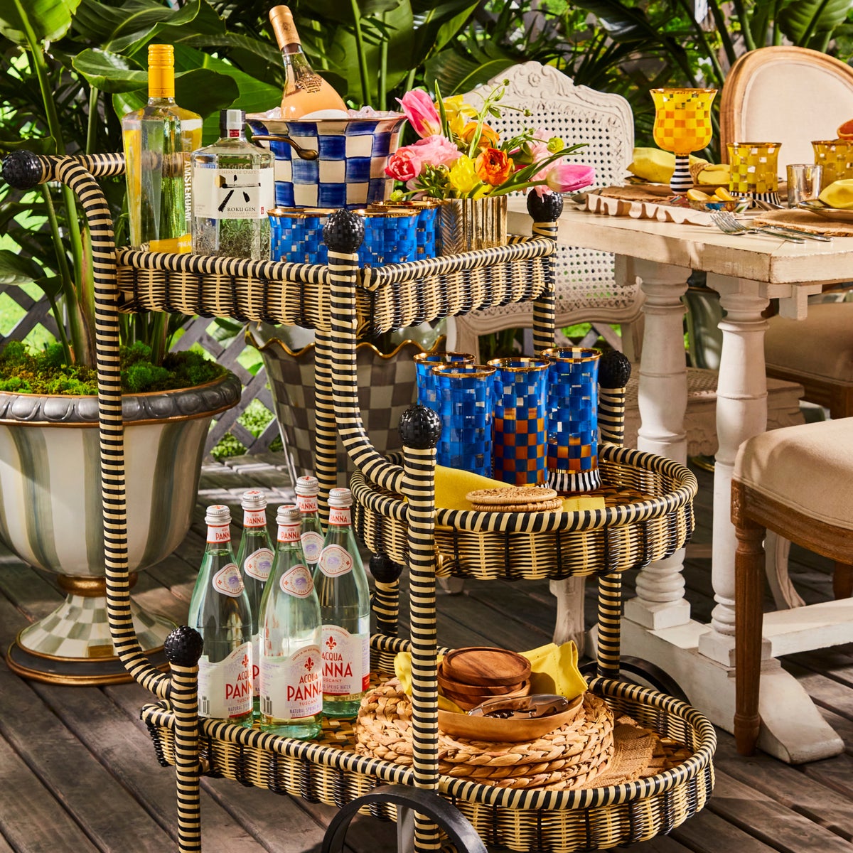 Courtyard Bar Cart - Image 7