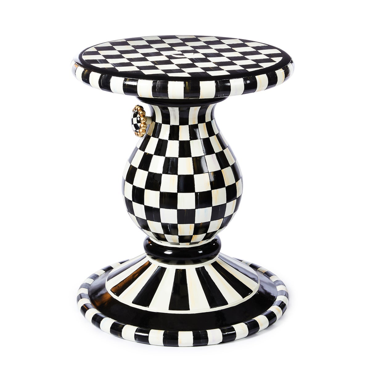 Outdoor Courtly Umbrella Stand Side Table