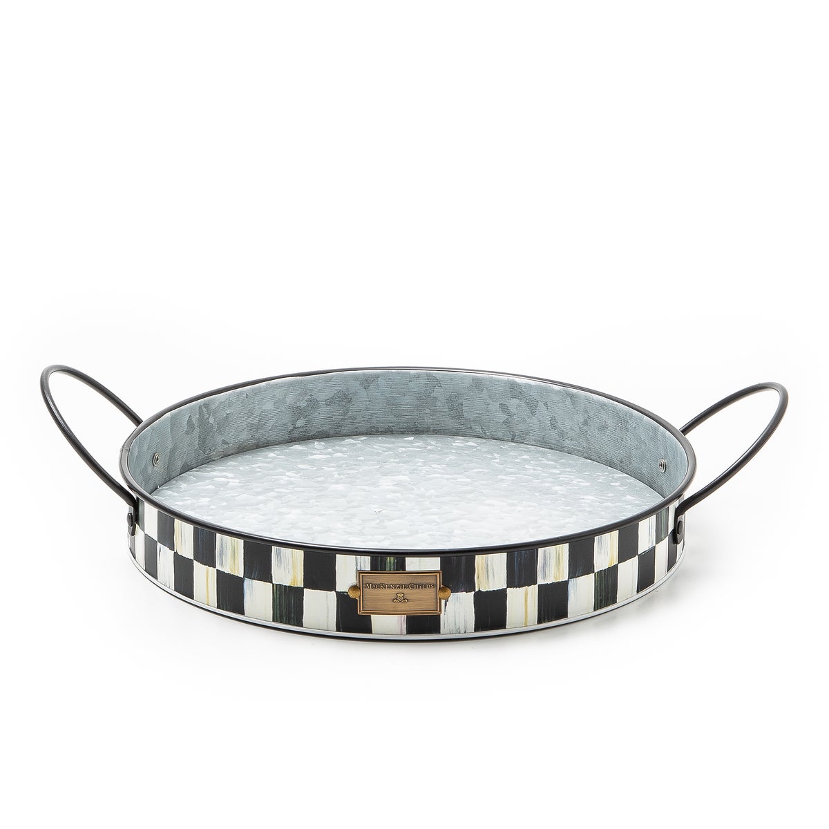 Spectator Galvanized Serving Trays, Set of 2 - Image 4