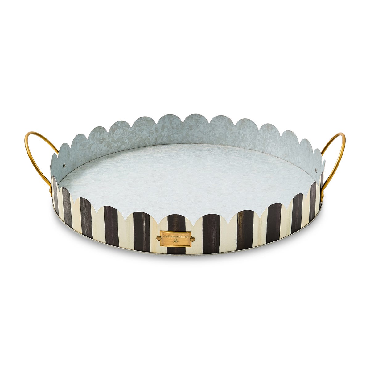 Courtly Stripe Serving Trays, Set of 2 - Image 5
