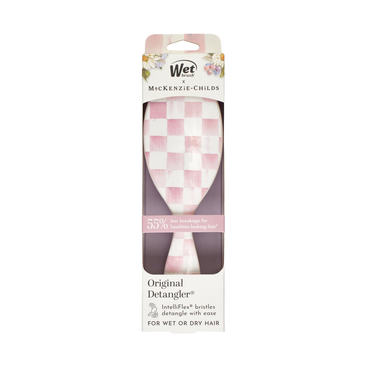 Wet Brush Rosy Check Original Detangler Brush - Image 3