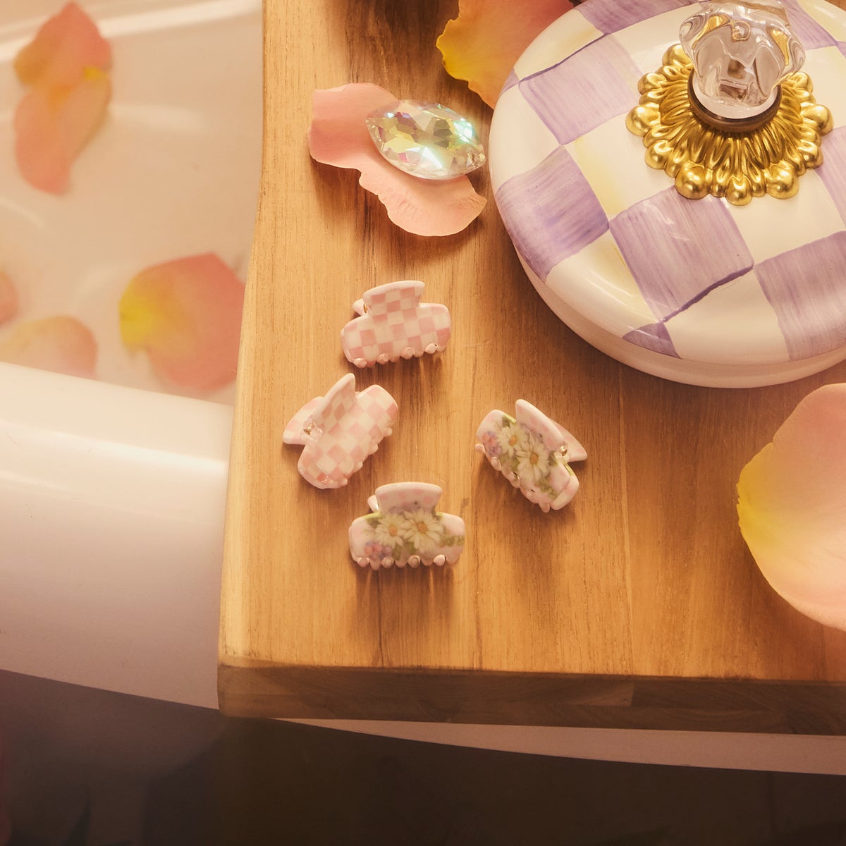Goody Pink Multi Mini Claw Set of 4 - Image 7