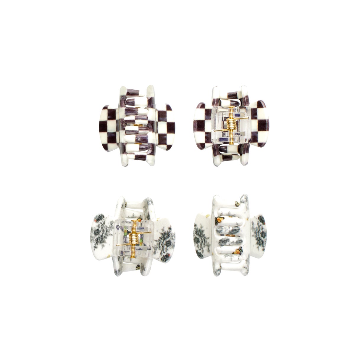 Goody Black Multi Mini Claw Set of 4 - Image 4