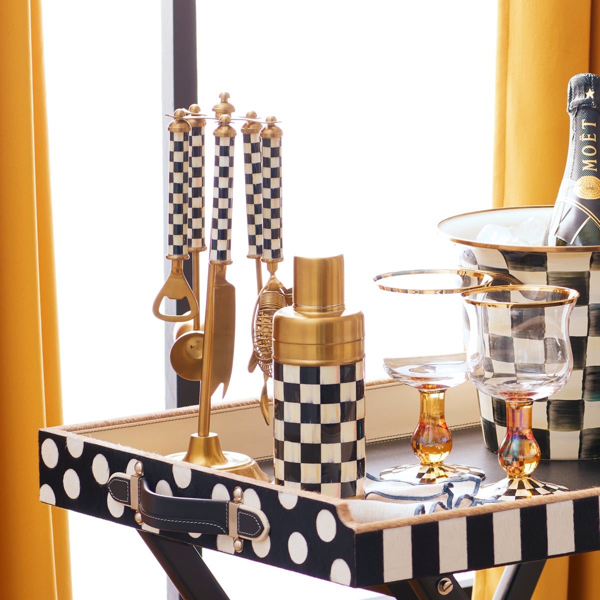 Courtly Check 3260 Gold Edition Bar Set - Image 4