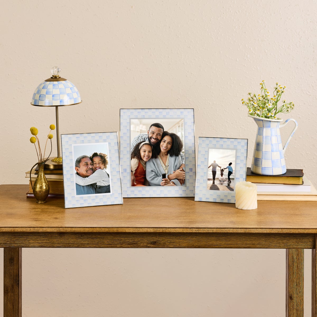 Sky Check 5" x 7" Glass Frame - Image 2