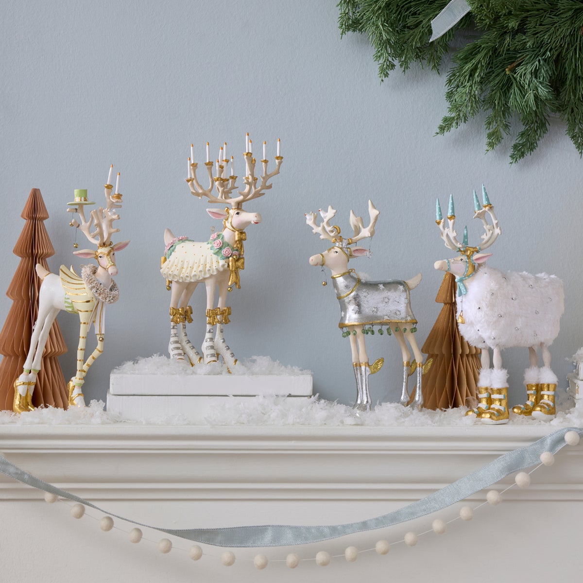 Patience Brewster Moonbeam Blitzen Reindeer Figure - Image 3