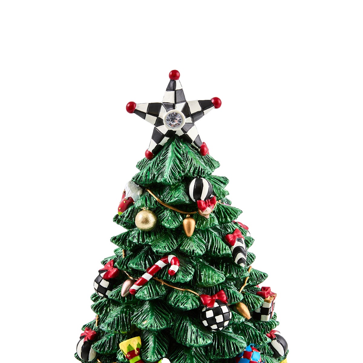 Christmas Carol Rotating Musical Tree - Image 4
