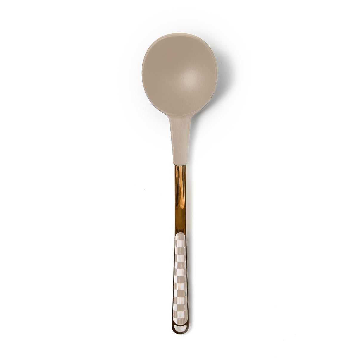 Mocha Check Ladle