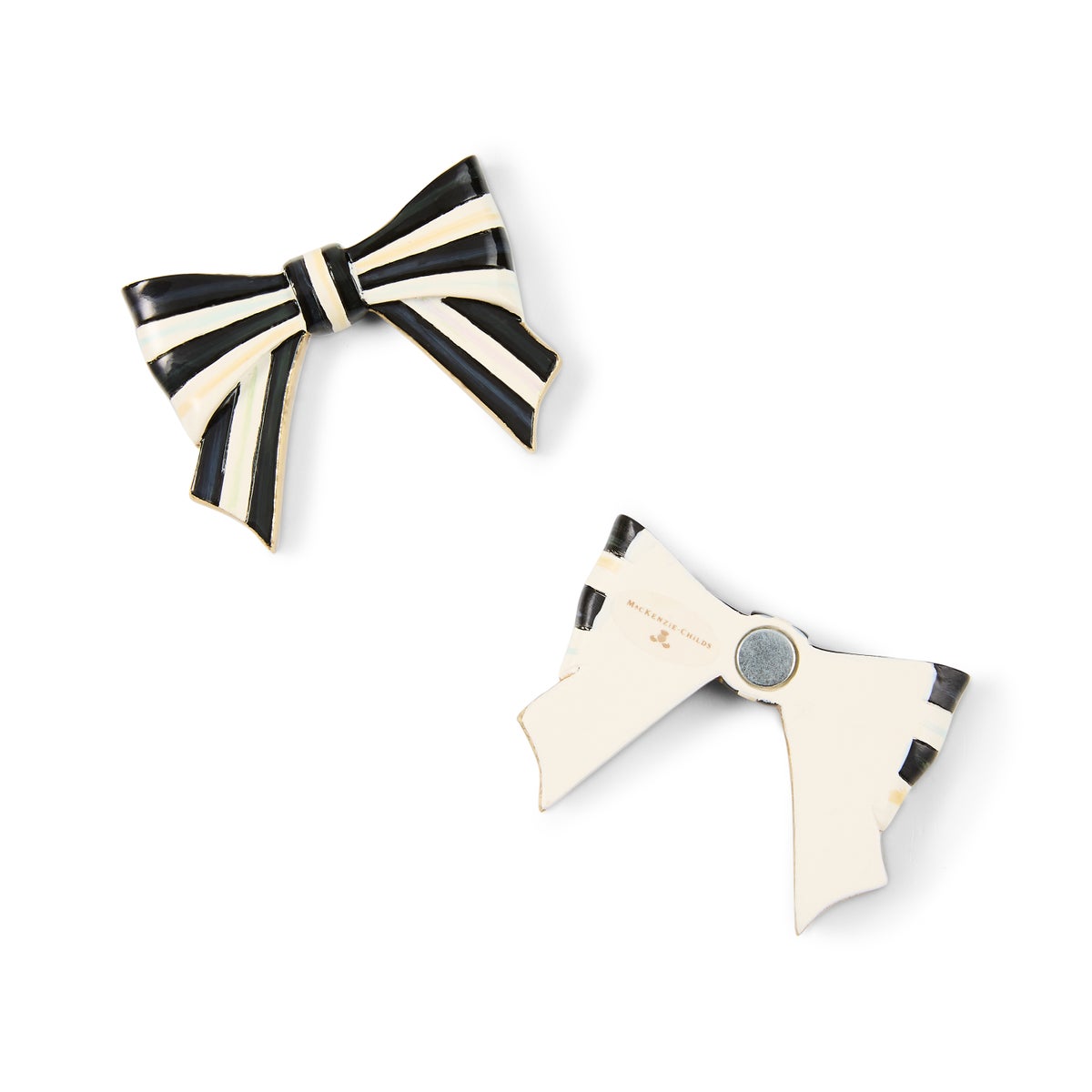 Courtly Bow Magnets, Set of 2 - Image 3