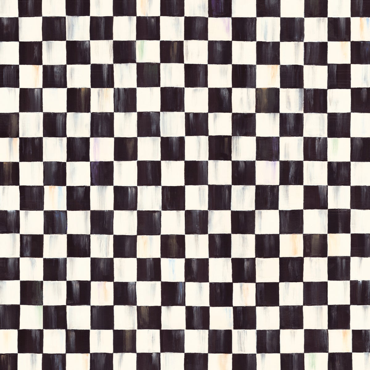Courtly Check Gift Wrap, Set of 2