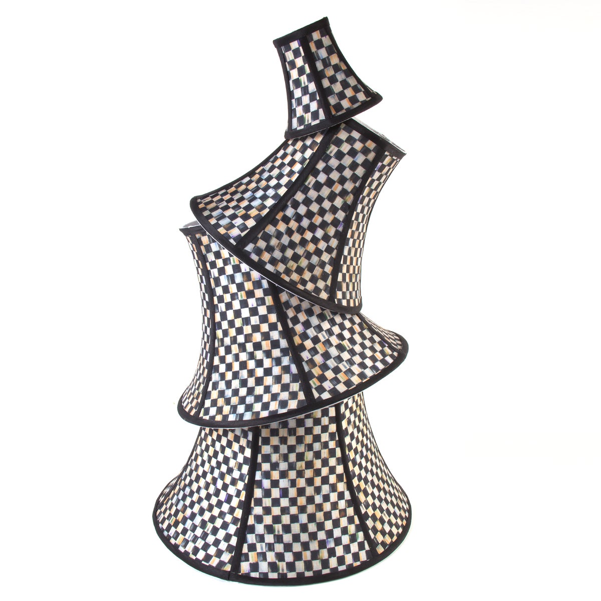 Courtly Check Chandelier Shade - Image 4