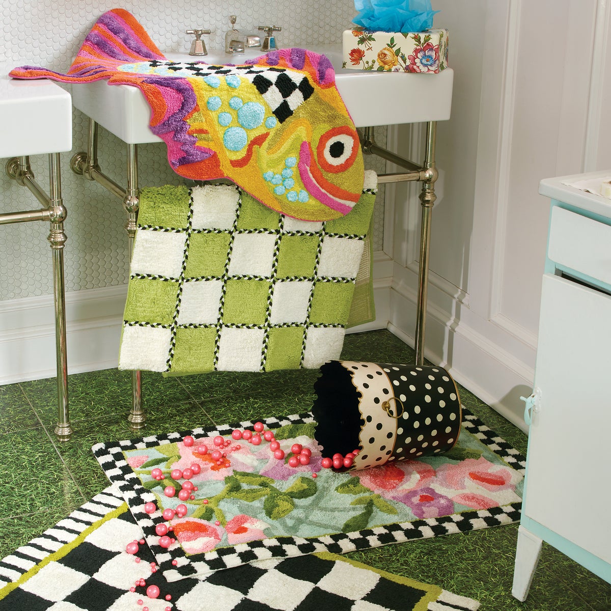 Chelsea Garden Bath Rug - Image 5