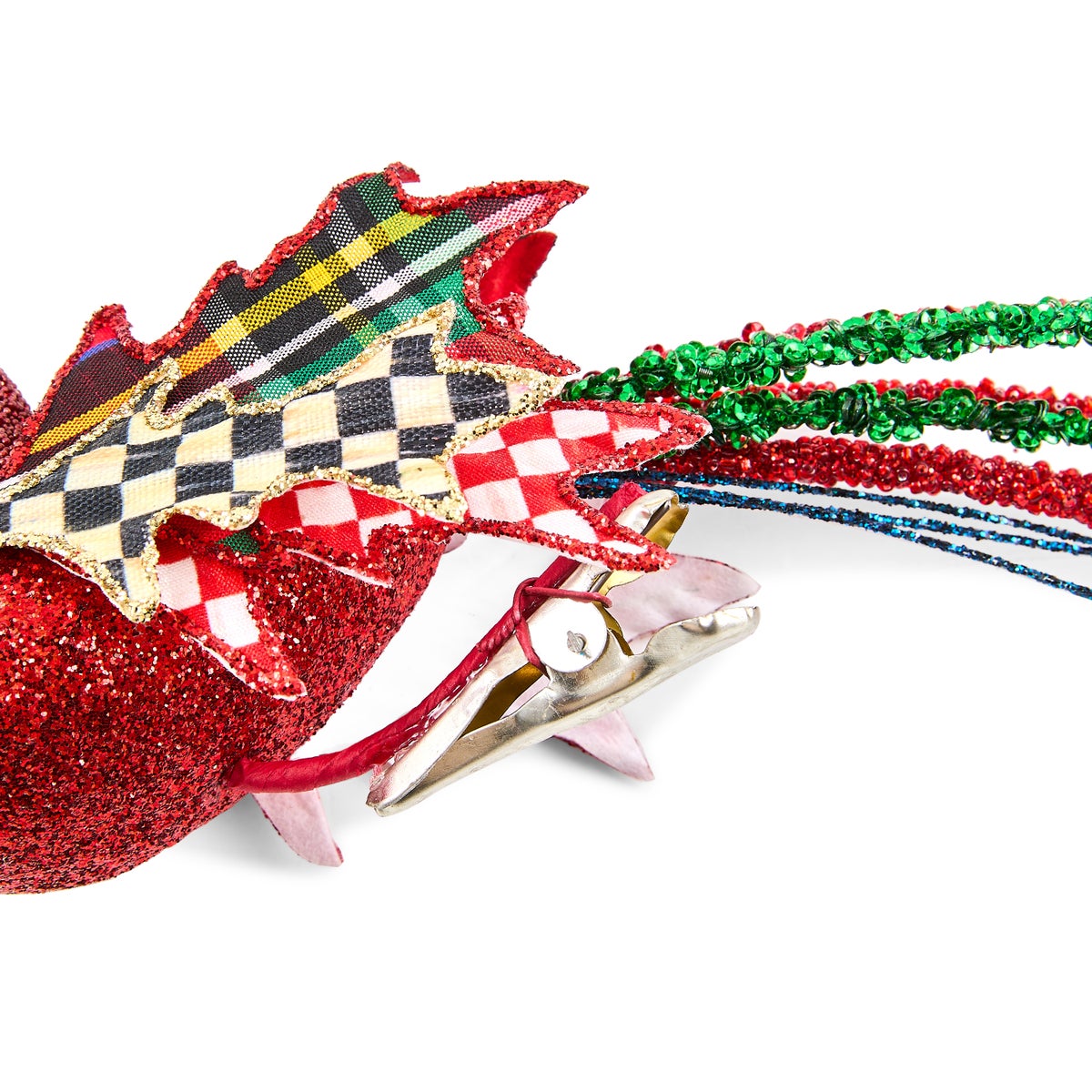 Timeless Tartan Bird Clips, Set of 2 - Image 7