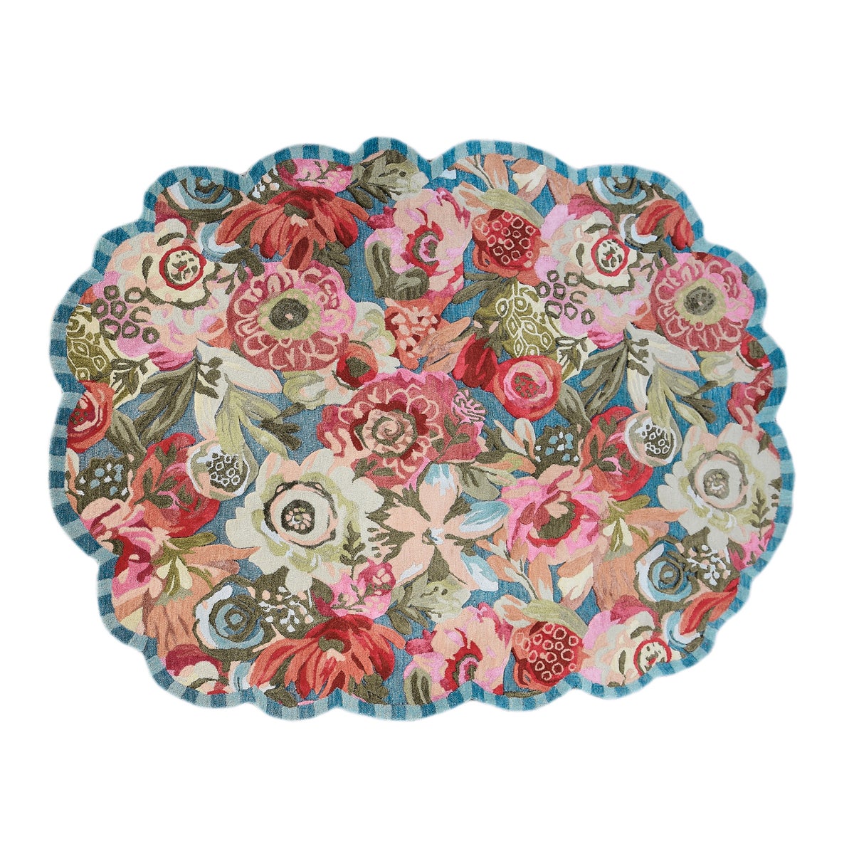Sea Garden Floral 8' x 10' Rug
