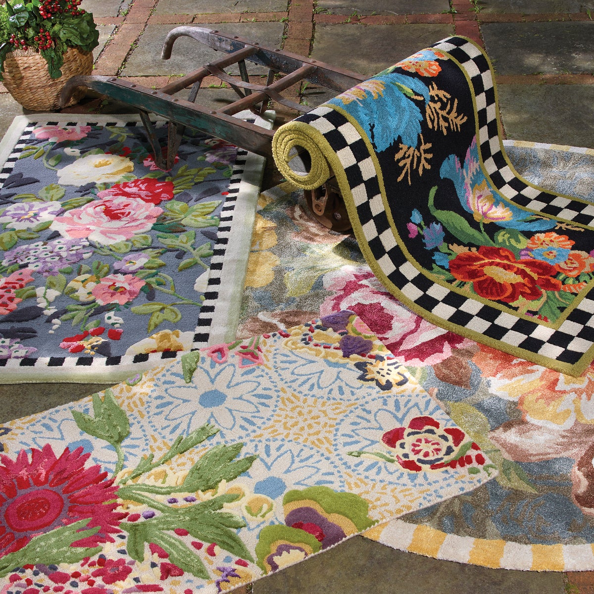 Flower Market 2'6" x 8' Runner - Image 5