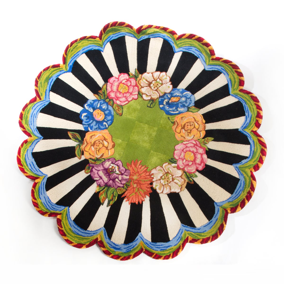 Cutting Garden 6' Round Rug