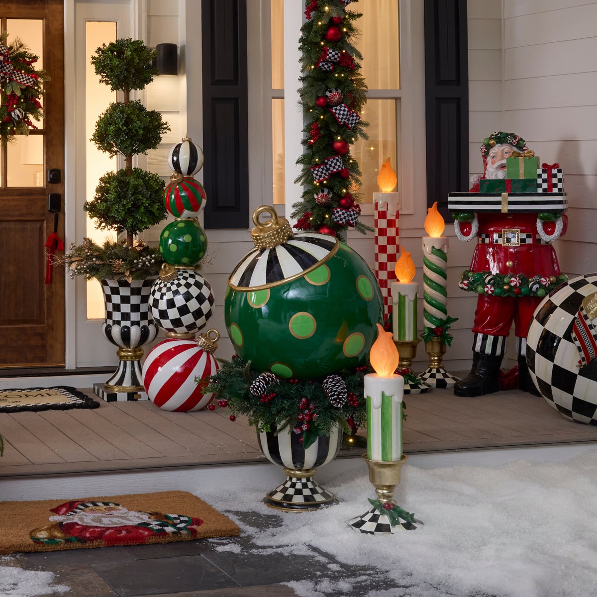 Jolly Dot Outdoor Ornament - Image 3