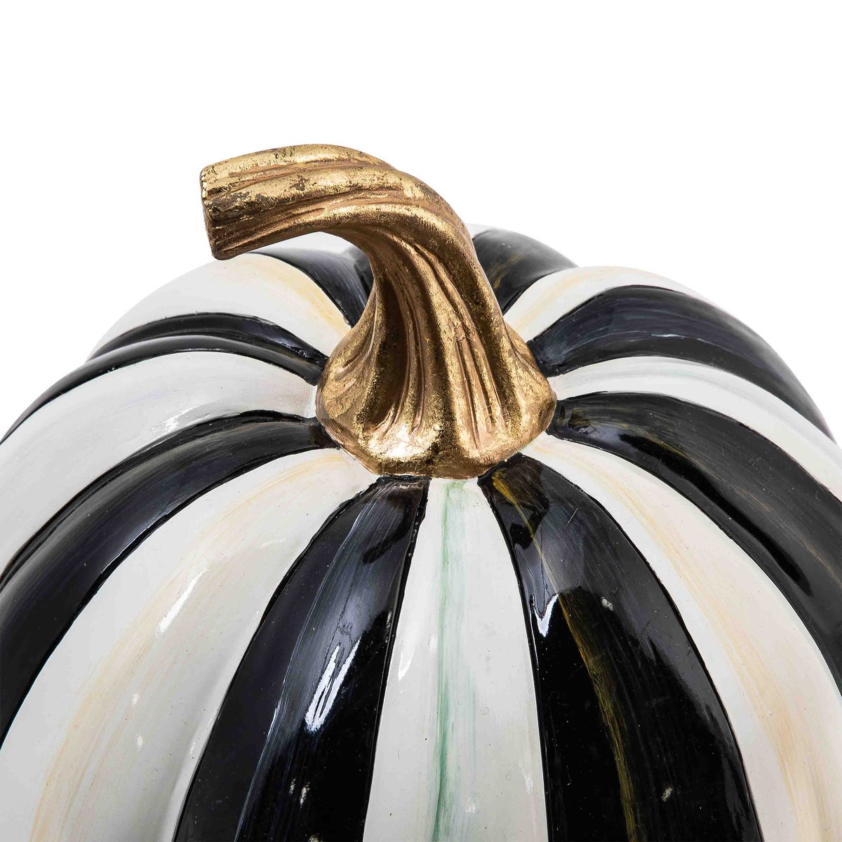 Courtly Stripe Glossy Small Pumpkin - Image 3