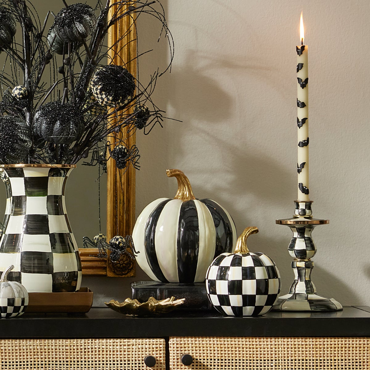 Courtly Stripe Glossy Small Pumpkin - Image 8