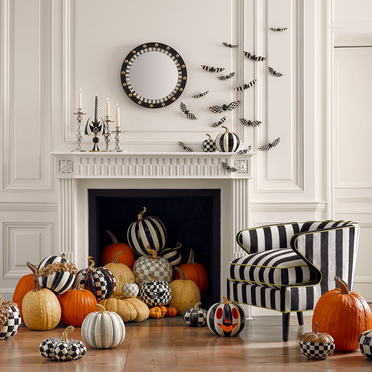 Sterling Stripe Medium Pumpkin - Image 3