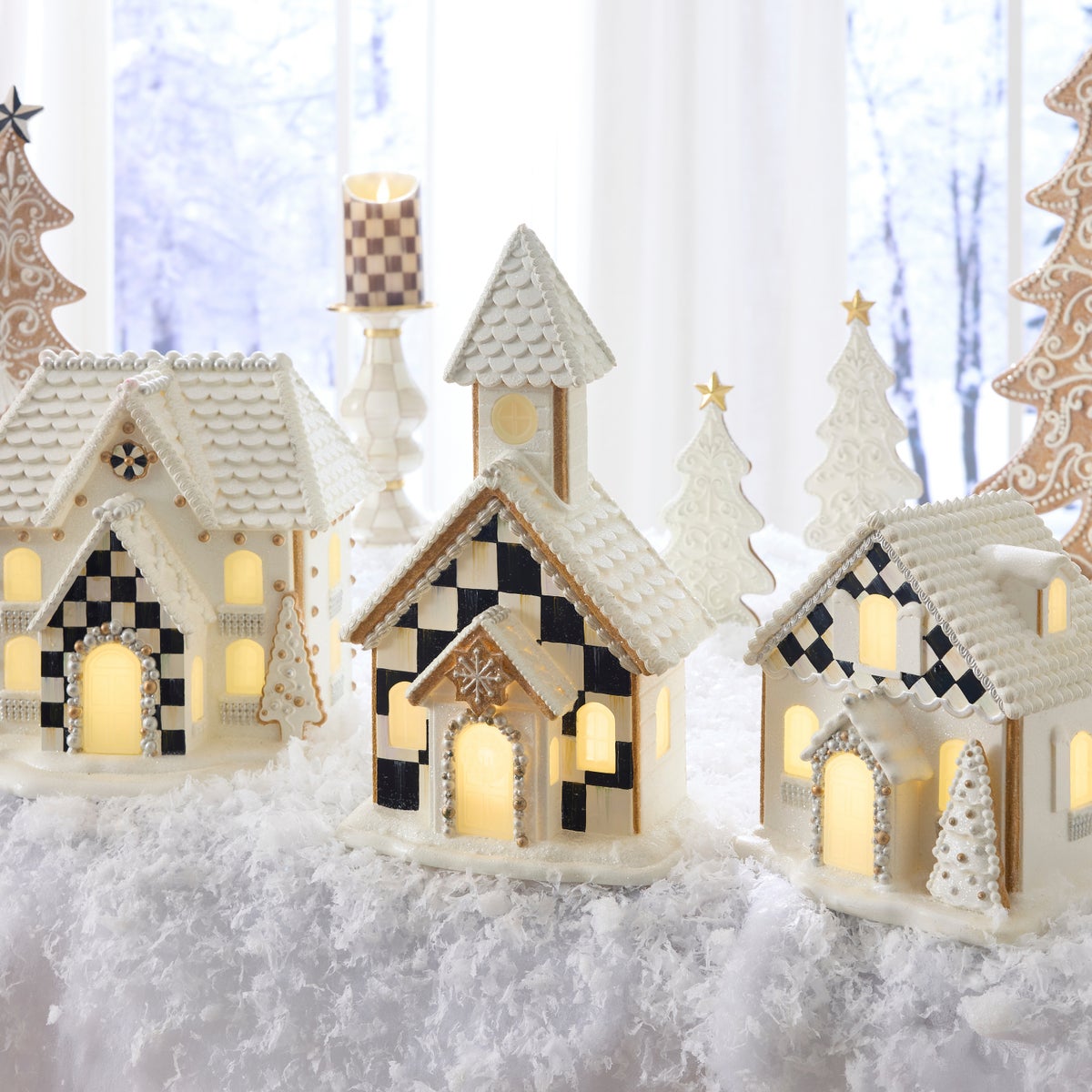 Gingerbread Illuminated Church - Image 7
